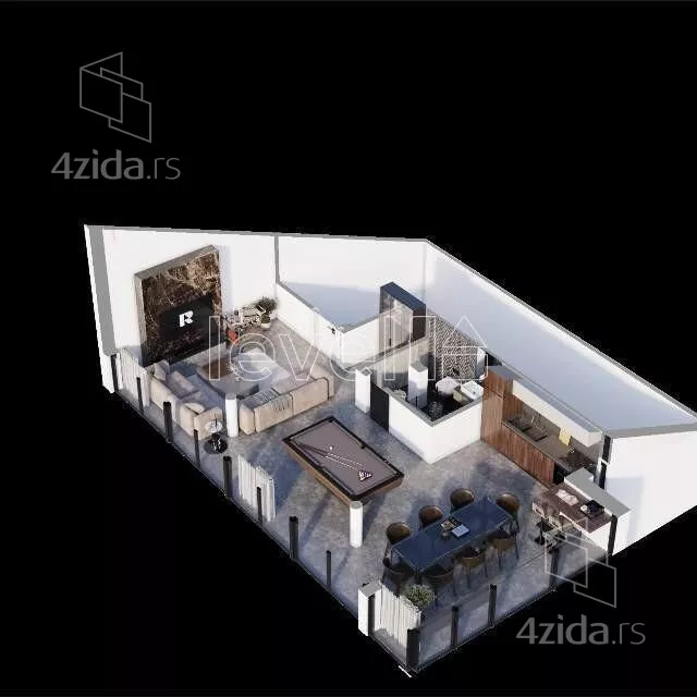 Petosoban stan | 4zida