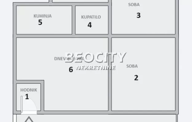 Trosoban stan | 4zida