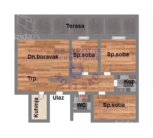 Četvorosoban stan | 4zida