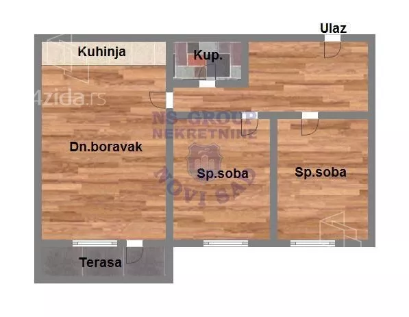 Trosoban stan | 4zida