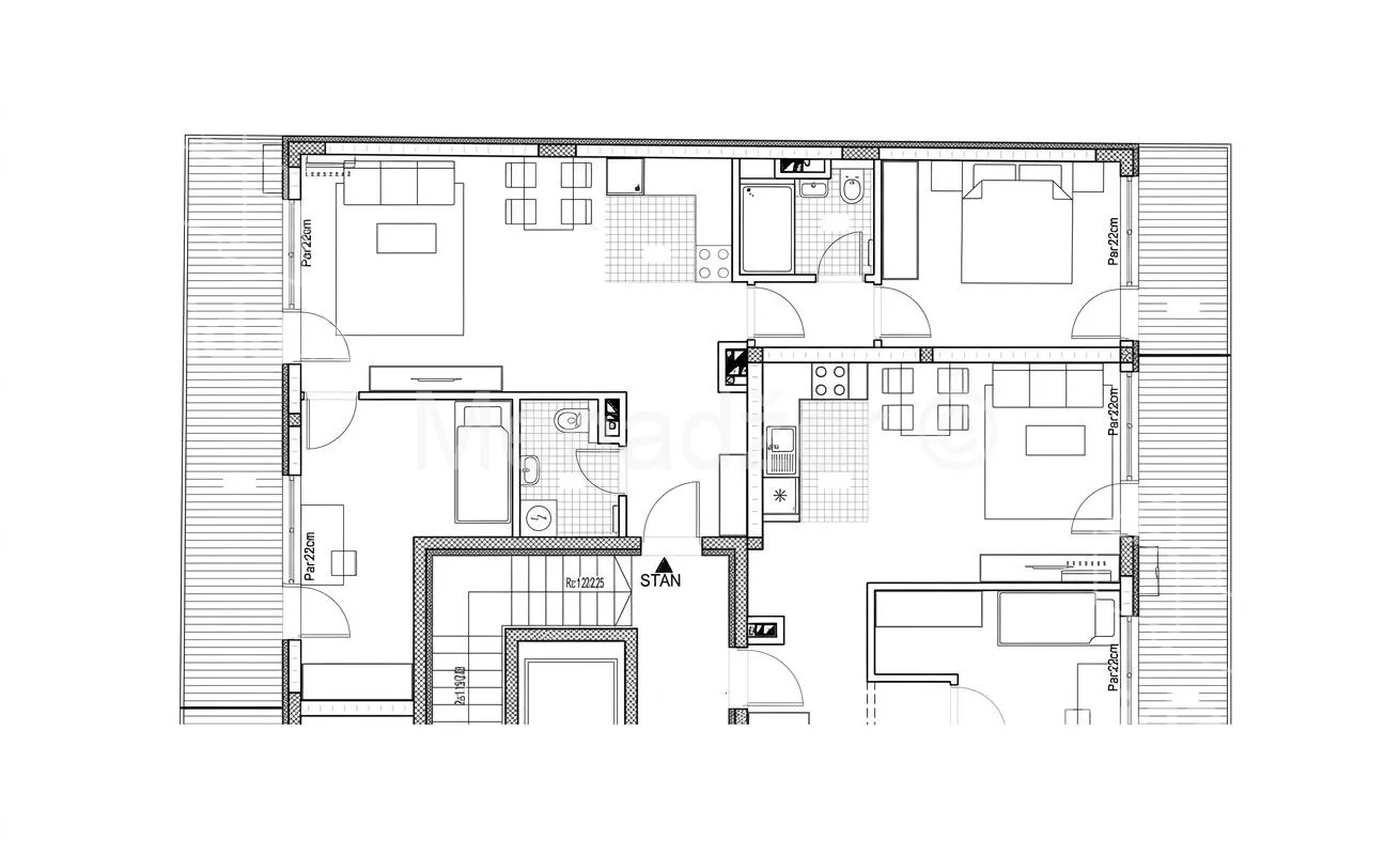 Trosoban stan | 4zida