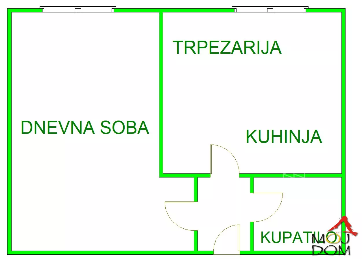 Jednosoban stan | 4zida