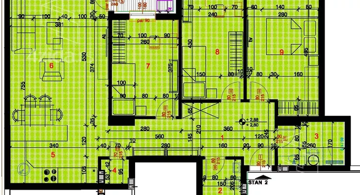 Troiposoban stan | 4zida