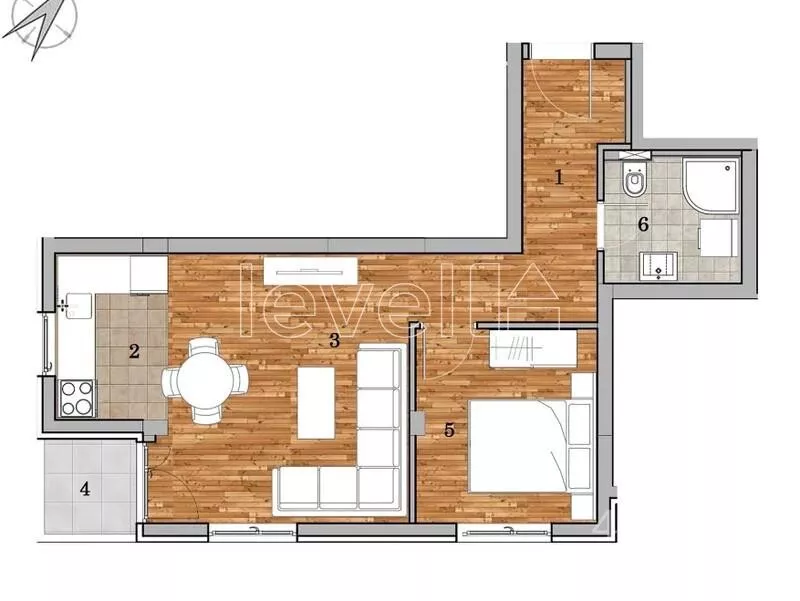 Dvosoban stan | 4zida