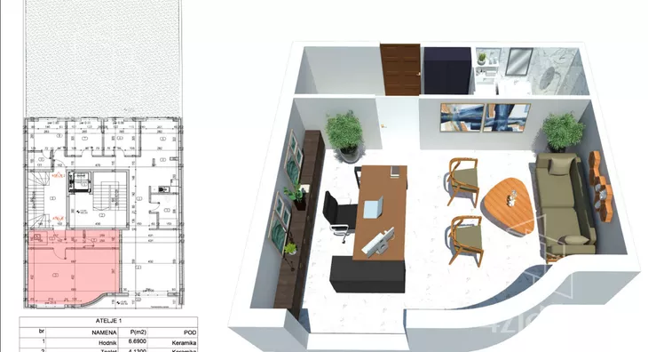 Poslovna zgrada | 4zida