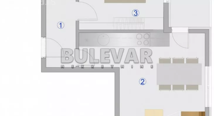 Jednoiposoban stan | 4zida