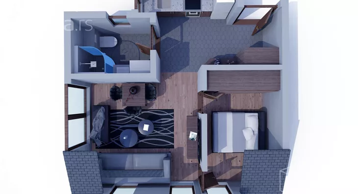 Dvosoban stan | 4zida