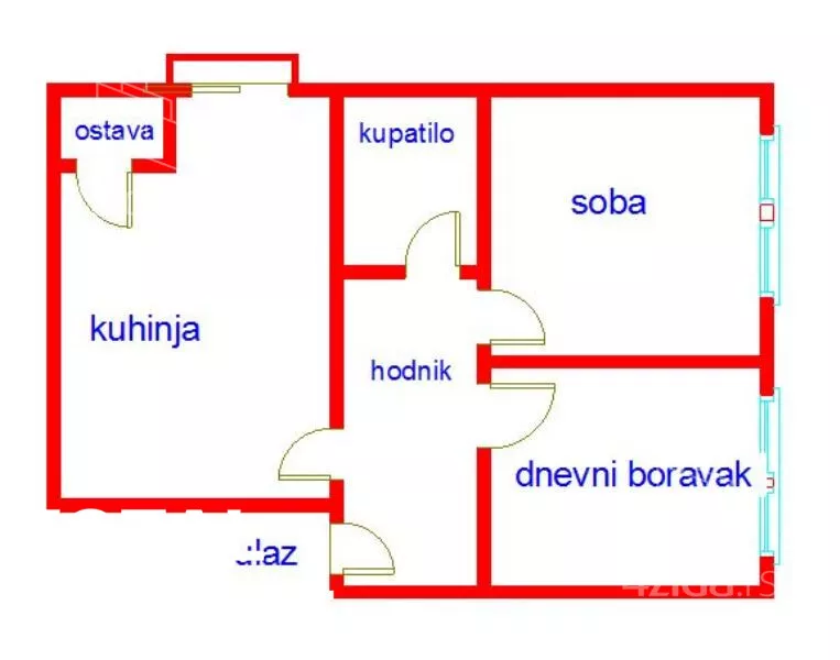 Dvoiposoban stan | 4zida