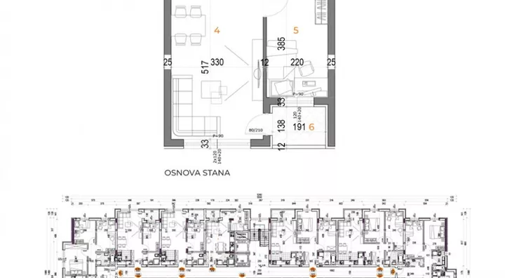 Dvosoban stan | 4zida