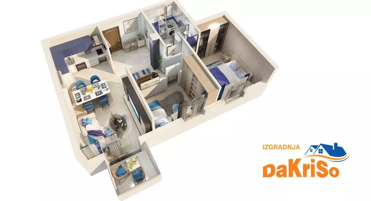 Dvoiposoban stan | 4zida