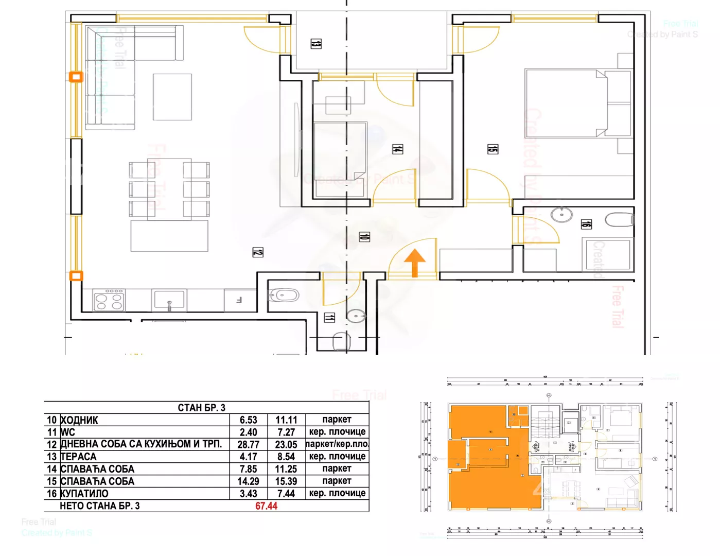 Dvoiposoban stan | 4zida