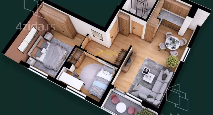 Dvoiposoban stan | 4zida