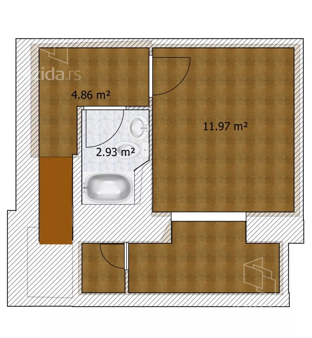 Trosoban stan | 4zida