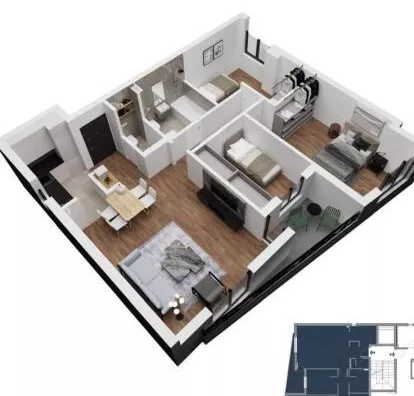 Troiposoban stan | 4zida