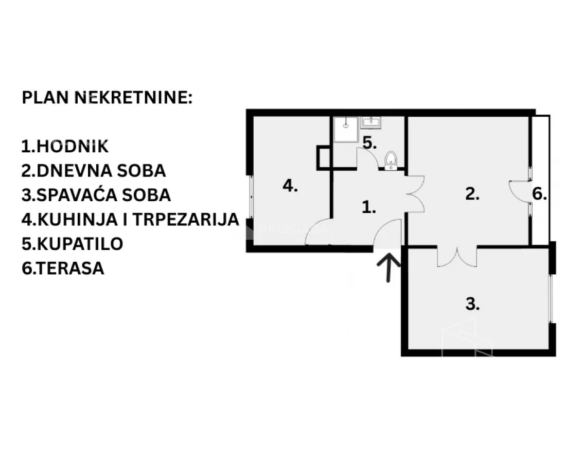 Dvosoban stan | 4zida
