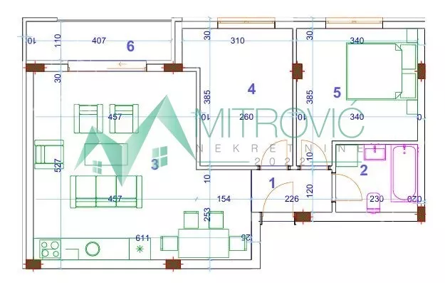 Dvoiposoban stan | 4zida