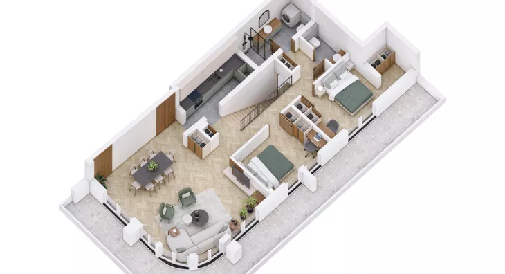 Trosoban stan | 4zida