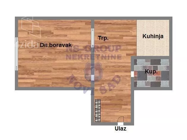 Jednosoban stan | 4zida
