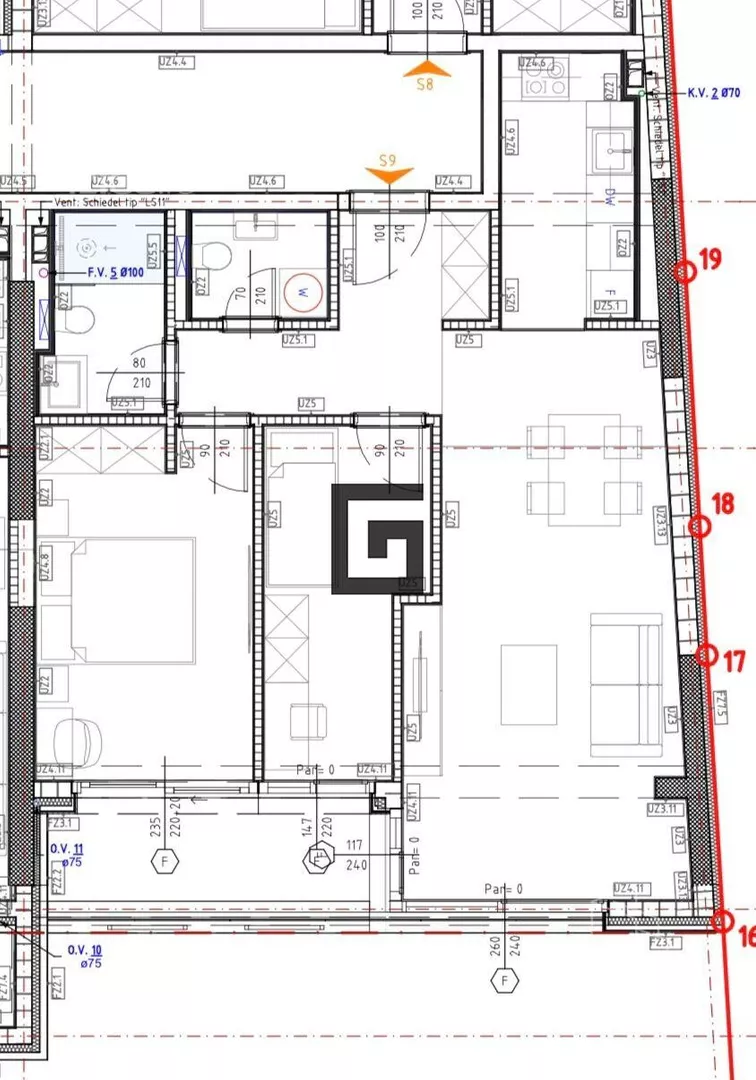 Trosoban stan | 4zida