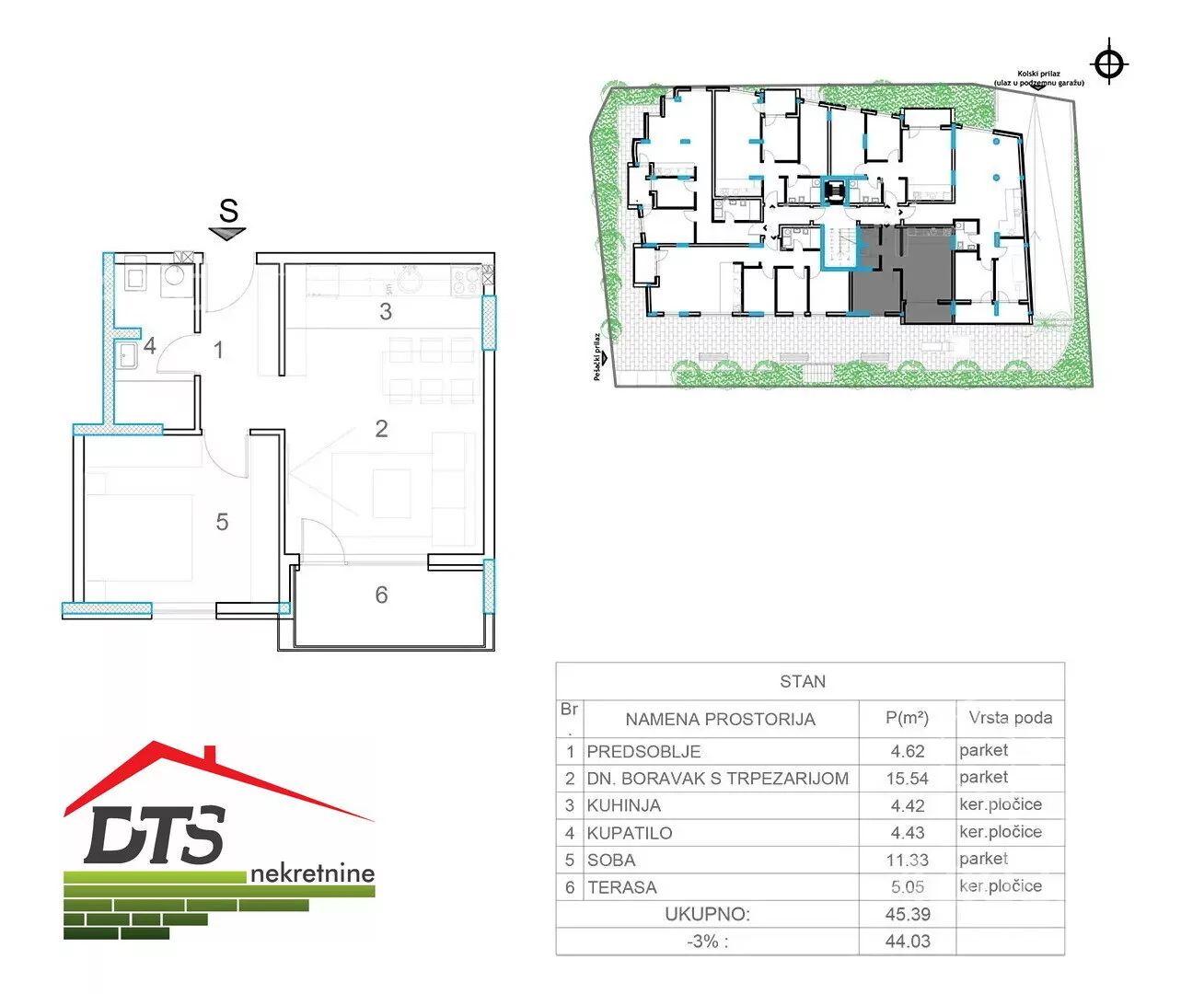 Jednoiposoban stan | 4zida
