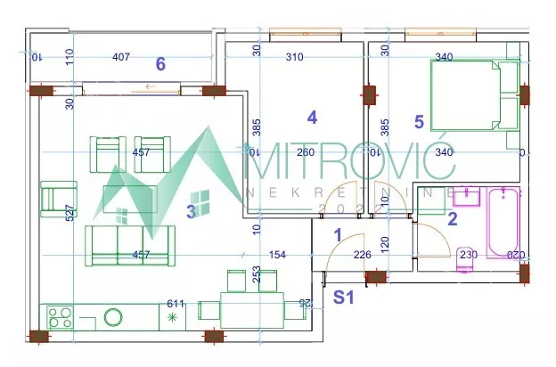 Dvoiposoban stan | 4zida