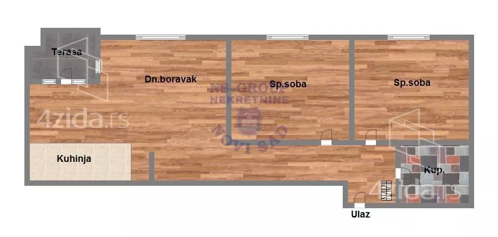 Dvoiposoban stan | 4zida