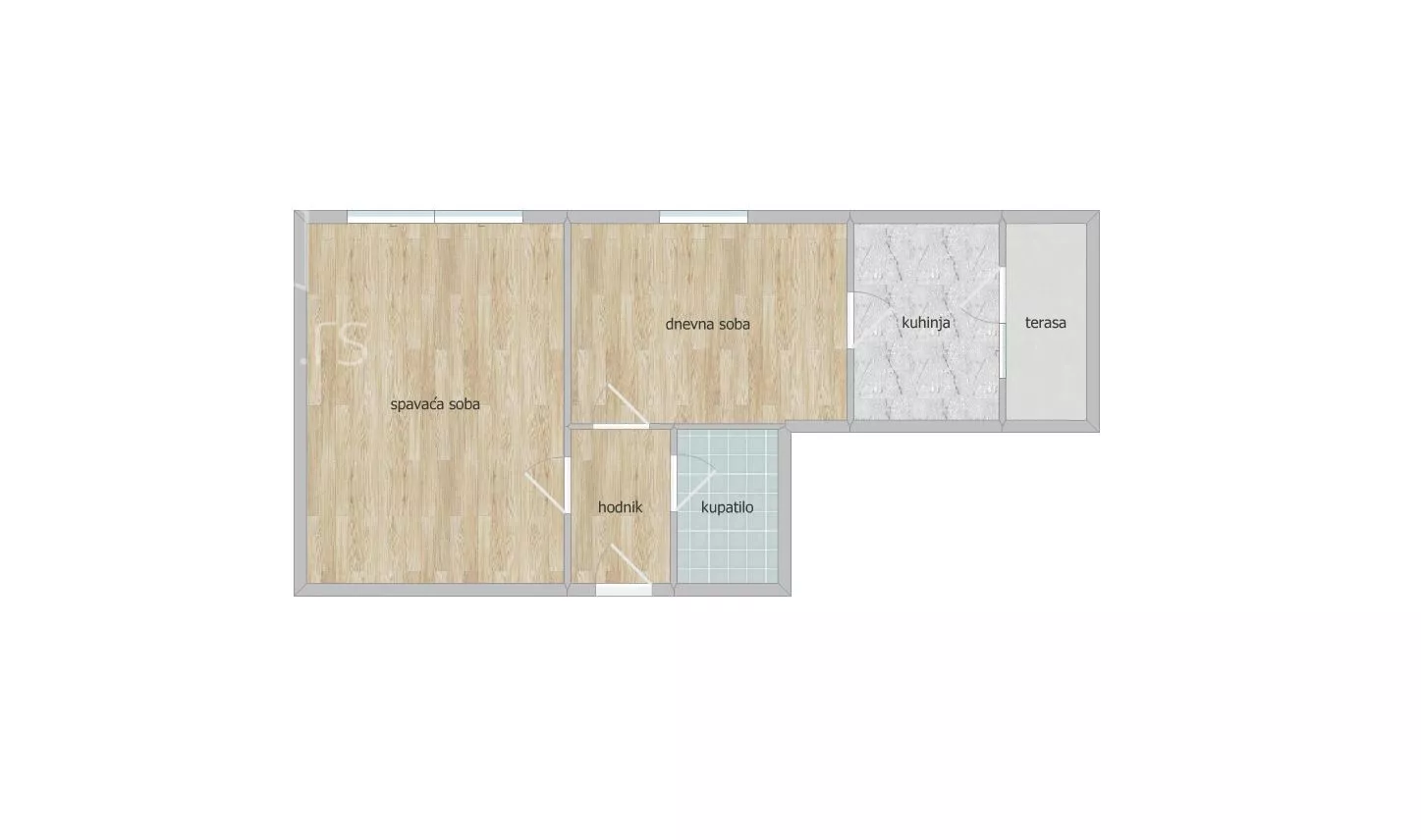 Dvosoban stan | 4zida