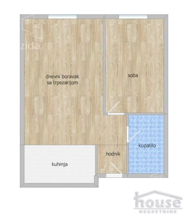 Dvosoban stan | 4zida