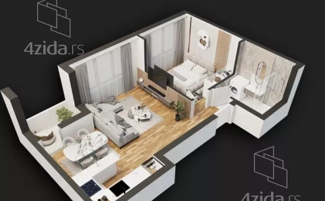 Dvosoban stan | 4zida