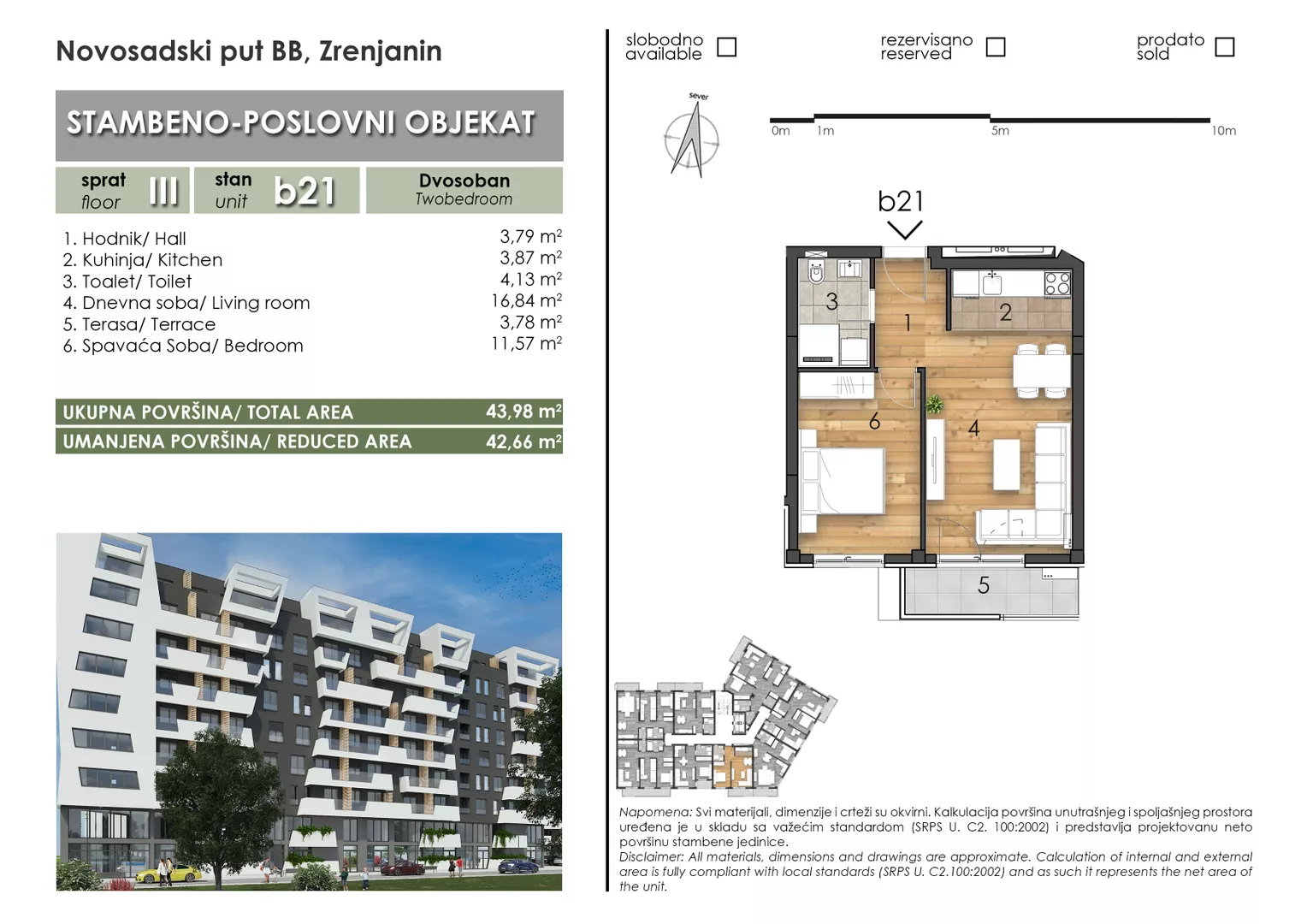 Dvosoban stan | 4zida