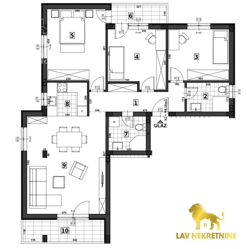 Četvorosoban stan | 4zida