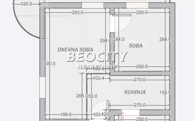 Jednoiposoban stan | 4zida