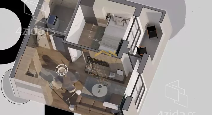 Dvosoban stan | 4zida