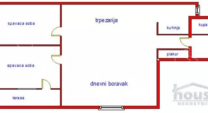 Trosoban stan | 4zida