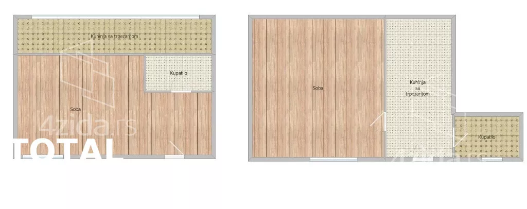 Dvosoban stan | 4zida