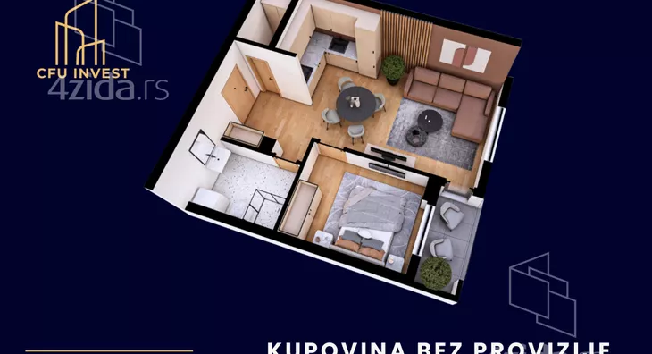 Dvosoban stan | 4zida