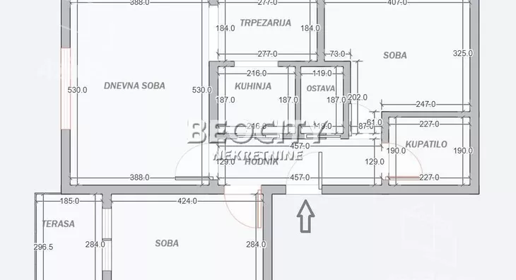 Trosoban stan | 4zida
