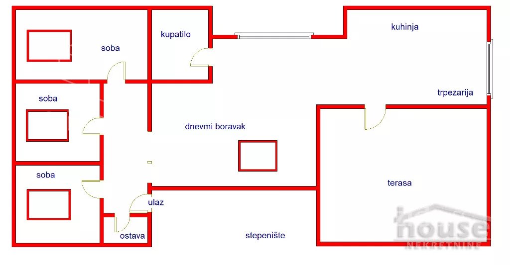 Troiposoban stan | 4zida