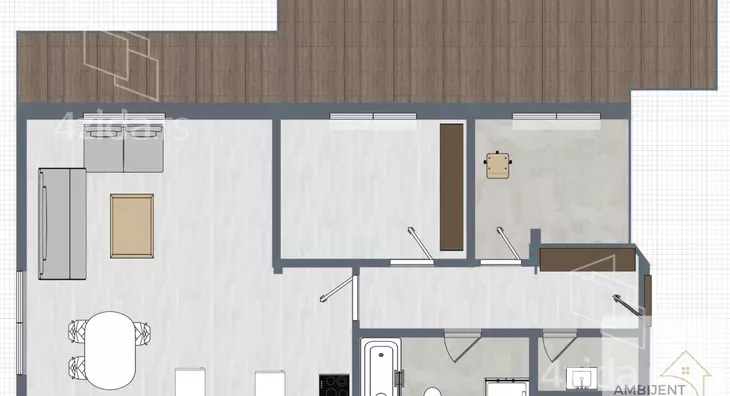 Dvoiposoban stan | 4zida