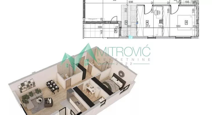 Trosoban stan | 4zida