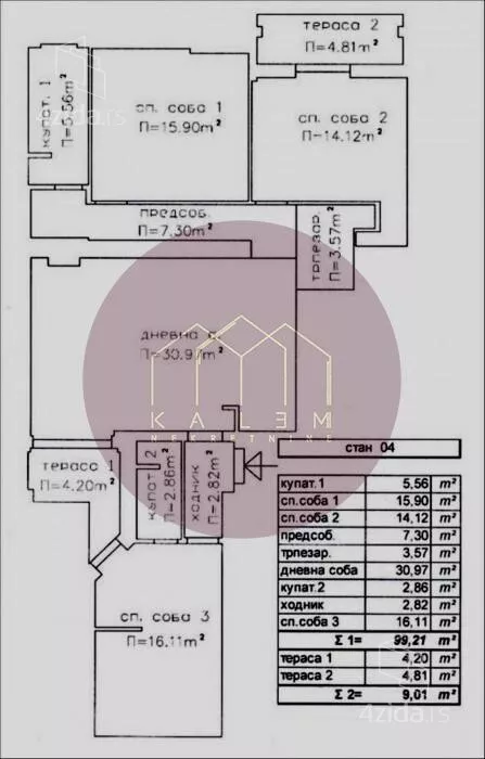 Četvorosoban stan | 4zida