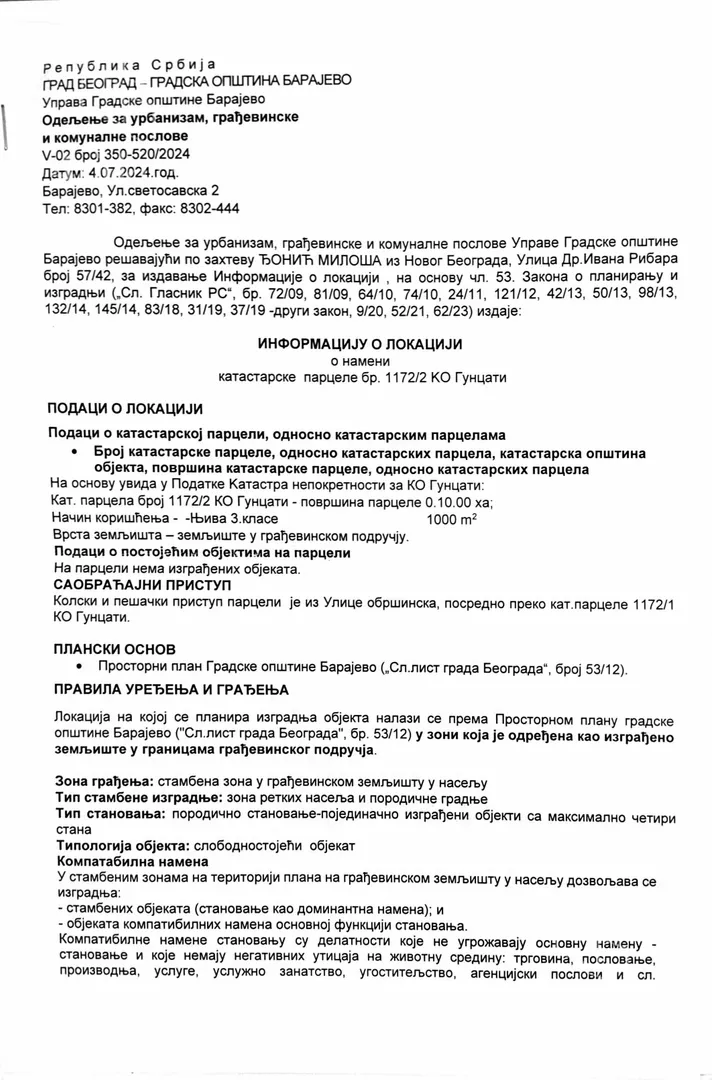 Građevinsko zemljište | 4zida