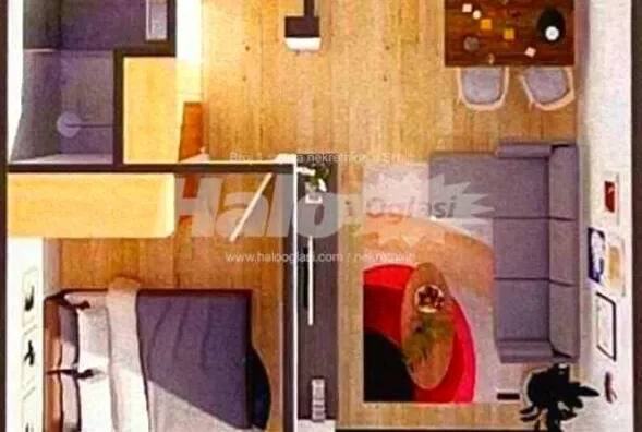 Jednoiposoban stan | 4zida