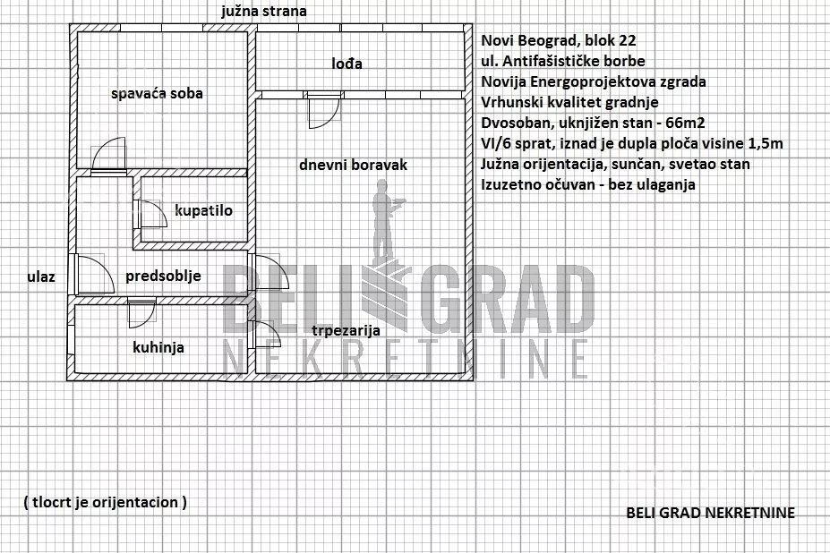 Dvosoban stan | 4zida