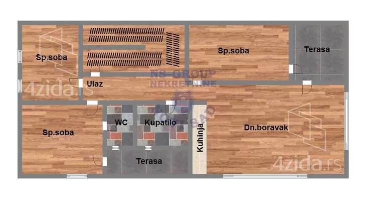 Četvorosoban stan | 4zida