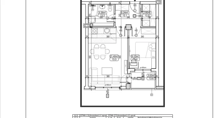 Dvosoban stan | 4zida