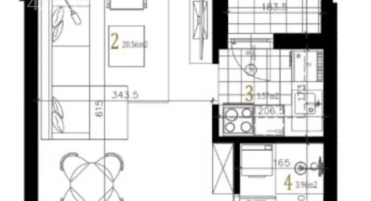 Jednosoban stan | 4zida