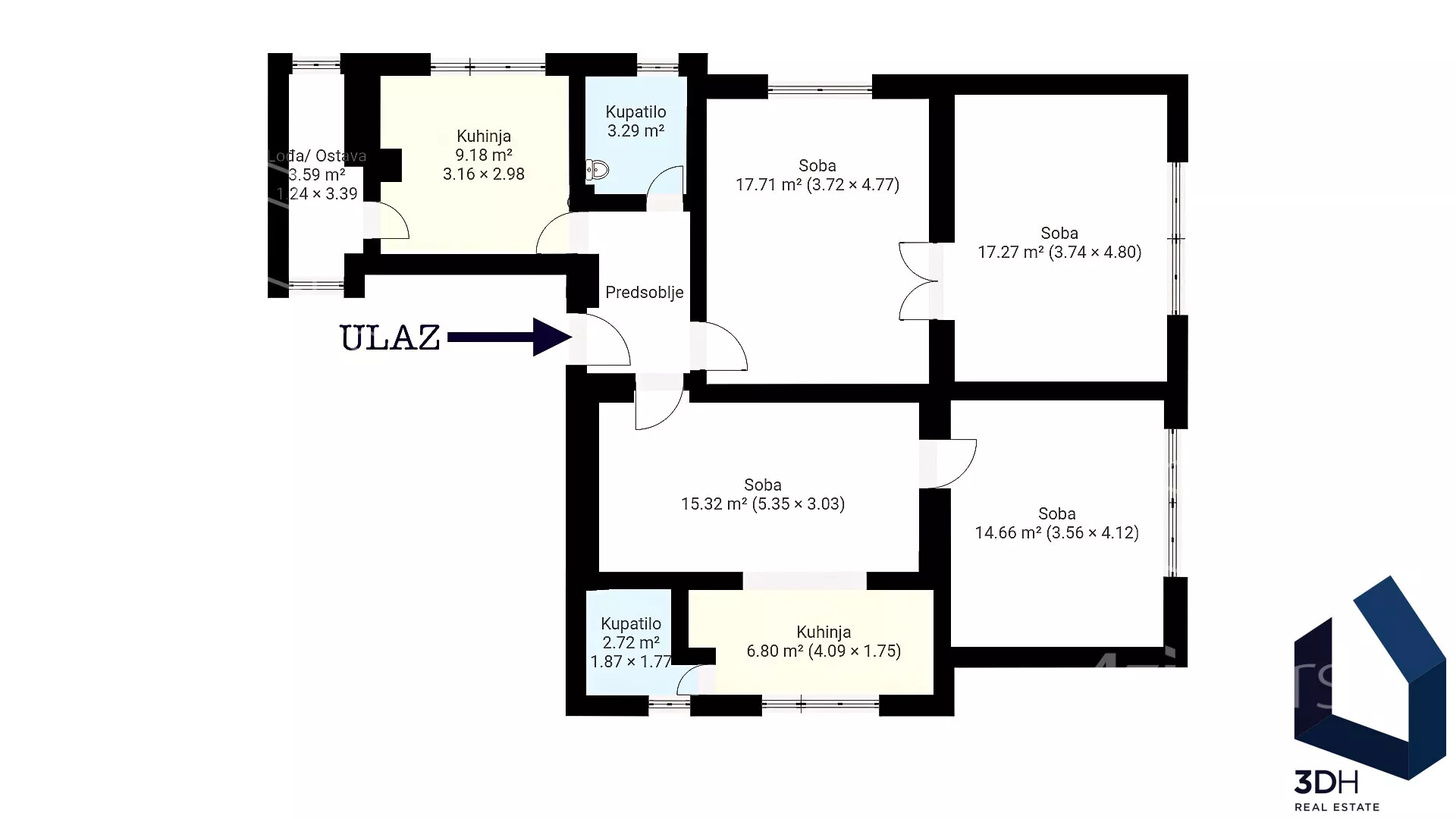 Četvorosoban stan | 4zida