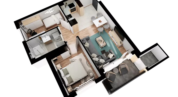 Dvoiposoban stan | 4zida