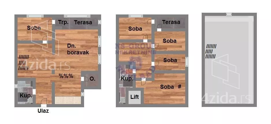 Petosoban stan | 4zida